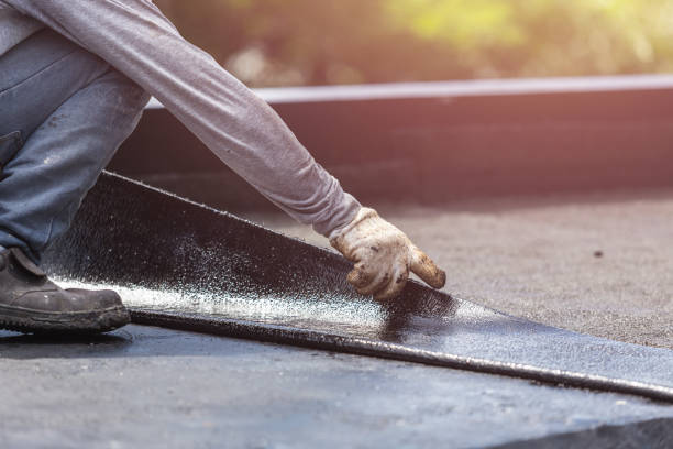 Professional Waterproofing technician working in Afton, TN